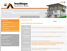 Tablet Screenshot of brachinger.at